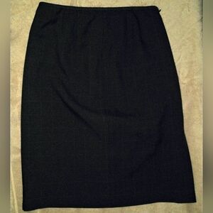 Kasper Classic Black Pencil Skirt